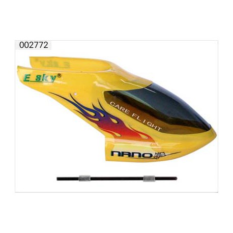 DISC..Fuselage Set B(Yellow),sharp head for Nano