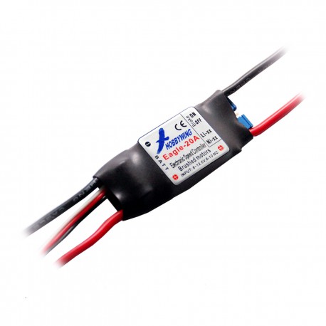 Eagle 20A Brushed ESC 2-3s, 1A BEC