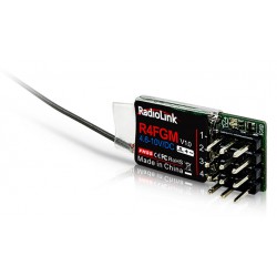 R4FGM Mini 2.4Ghz 4Ch Receiver for RC4GS, RC6GS, RC8X,T8FB & T8S