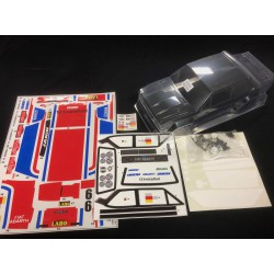 Fiat 131 Abarth WRC transparent body with Fiat France stickers