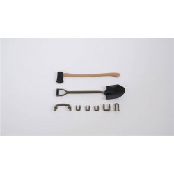 1/12 1941 Willys MB - AXE AND SHOVEL SET