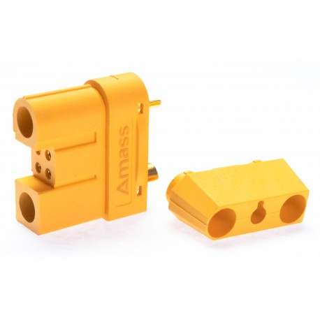 Connector : AS120 2+4 with cap Female plug (5pcs)