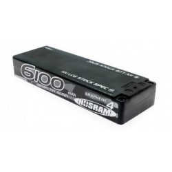 HV LCG Stock Spec GRAPHENE-4 6100mAh 7.6V LiPo 135C/65C