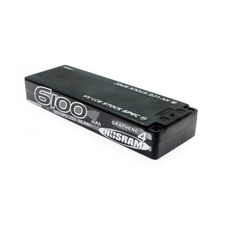 HV LCG Stock Spec GRAPHENE-4 6100mAh 7.6V LiPo 135C/65C