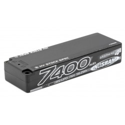 HV Stock Spec GRAPHENE-4 7400mAh 7.6V LiPo 135C/65C