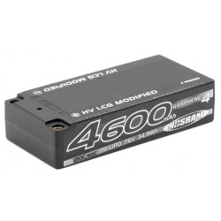 HV LCG Modified Shorty GRAPHENE-4 4600mAh 7.6V LiPo 120C/60C 186g