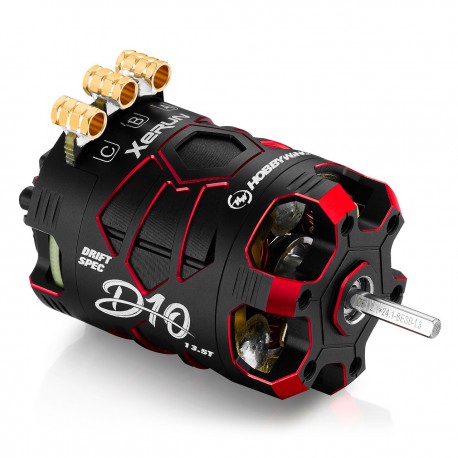 Xerun D10 Brushless Drift Motor 13.5T Red