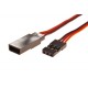 Rallonge servo JR 900mm 26AWG (0,13mm²) (10pcs)