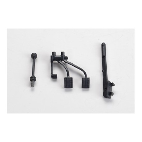 1/12 Type 82 & Type 82e - gear shift operating rod and gas pedal