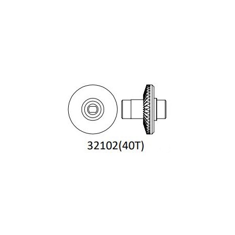 40T cone gear (32102)