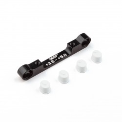 Adjustable alum. suspension mount (+3.5~+5.0) (black)