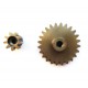 Pinion Mod 1 for 3,17mm Shafts - 17T