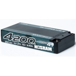 HV Hyper LCG Modified Shorty GRAPHENE-4.1 4200mAh 7.6V LiPo 120C/60C