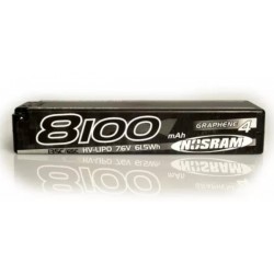 HV Stock Spec GRAPHENE-4 8100mAh 7.6V LiPo 135C/65C 327g