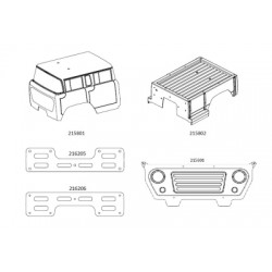 JT4 Vehicle Shell Kit