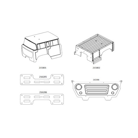 JT4 Vehicle Shell Kit