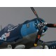 750mm F4U Corsair Warbird PNP kit - blue