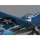 750mm F4U Corsair Warbird PNP kit - blue