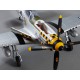 750mm P-51D Mustang Warbird PNP kit - yellow