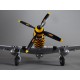 750mm P-51D Mustang Warbird PNP kit - yellow