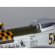 750mm P-51D Mustang Warbird PNP kit - yellow