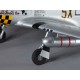 750mm P-51D Mustang Warbird PNP kit - yellow