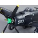 800mm A1 Skyraider Warbird PNP kit - blue