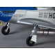 750mm P-51D Mustang Warbird PNP kit - blue