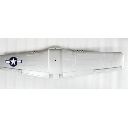 750mm P-51D Mustang - wings blue