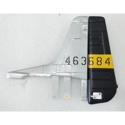 750mm P-51D Mustang - rudder yellow