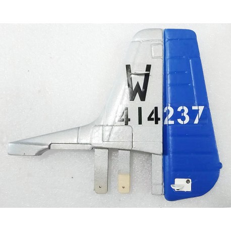 750mm P-51D Mustang - rudder blue