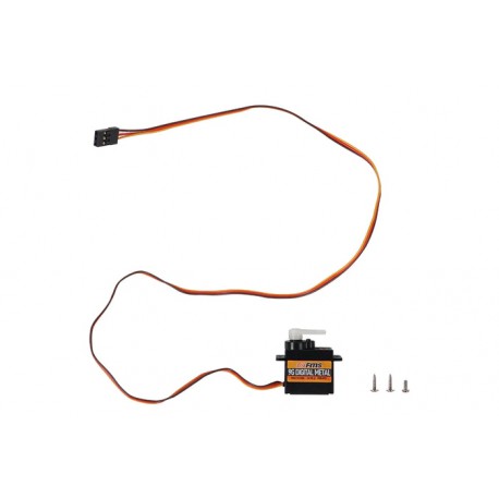 9g digital metal gear servo positive with 460mm wire (FMS9MGDP-0022)