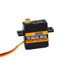 17g digital metal gear servo positive with 700mm wire (FMSSER17MGD)