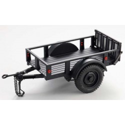 1/18 - 1/12 - Utility trailer B (Black)