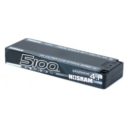 HV Ultra LCG Stock Spec GRAPHENE-4.1 5100mAh - 7.6V LiPo - 135C/65C