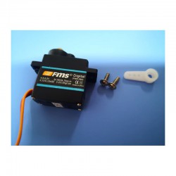 9g digital metal gear servo 54 degree with 600mm wire (FMS9GMGD54)