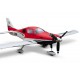 Low wing trainer 1100mm :  C400 PNP kit - Red