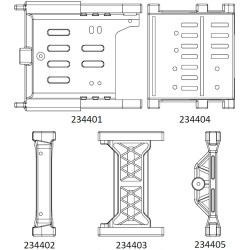 EMOX3 :  crossbeam accessory kit 1