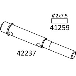 EMOX - wheel reduction shaft