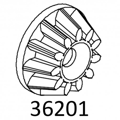 EMOX - 12t Automobile axle bevel gear