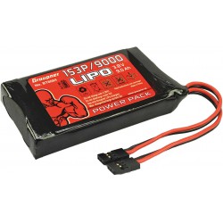 transmitter battery LiPo 1S3P/9000 TX