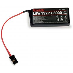 transmitter battery LiPo 1S2P/3000 TX 3.7V for MZ-12