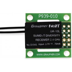 GR-12L SUMD 2 antennas PCB 2.4 GHz receiver