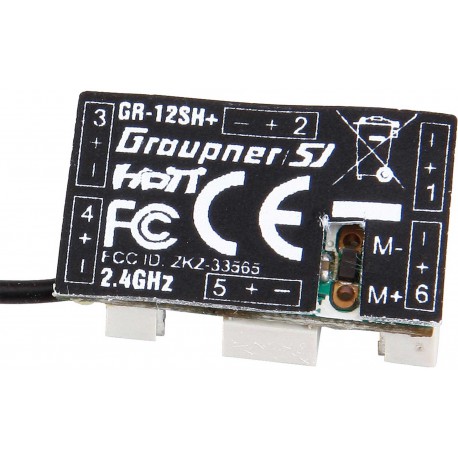 GR-12SH HoTT - 2.4 GHz receiver