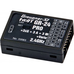 GR-24 PRO +3xG +3A + 3M + Vario HoTT- 2.4 GHz receiver