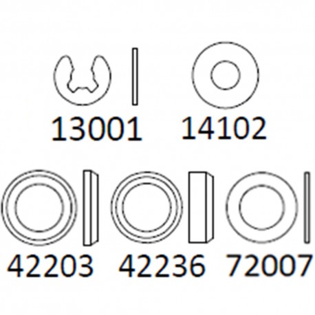 EMOX - Gasket assembly for transmission