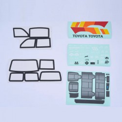 1/10 LC80 FCX10 - DECAL SHEET