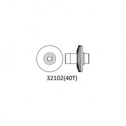 40T Axle cone (32102) GC-4, HC-4, HC-6