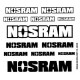 NOSRAM Logo Decal Sheet 1 XS