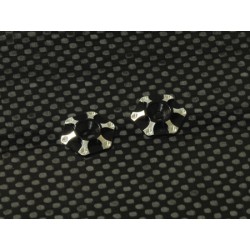 Alum. Wing Screw Holder - Black